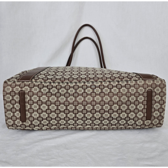 Nine West Tote Brown Tones 15" x 5" x 11" - Picture 6 of 16